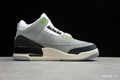 3 RETRO JORDAN - CHLOROPHYLL AIR 0720
